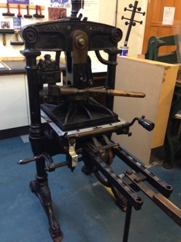 The Margaret Henry
Albion Press 
Press Bed: 40cm x 40cm